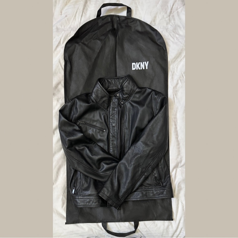 Dkny Authentic Leather Jacket - Extra Large - image 5